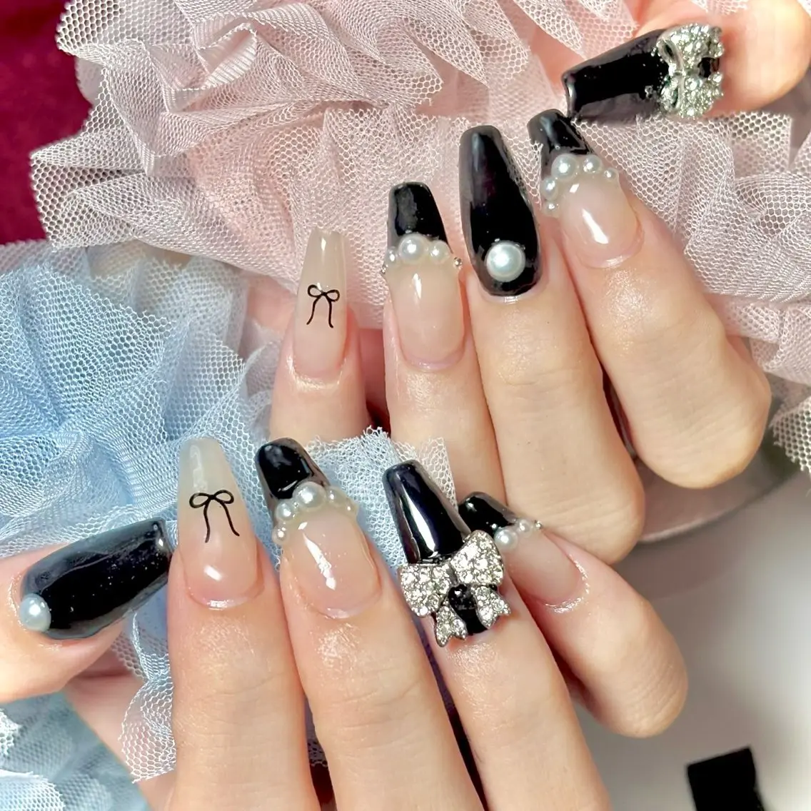 ネイル スカルプネイル miminon 自宅ネイルサロンのネイルデザイン