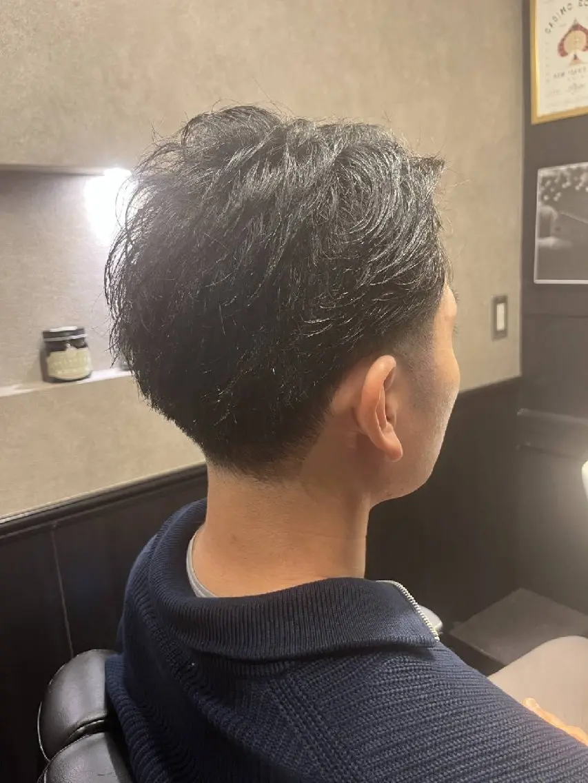 メンズ ツーブロック カット 神原 朋瑛のヘアスタイル