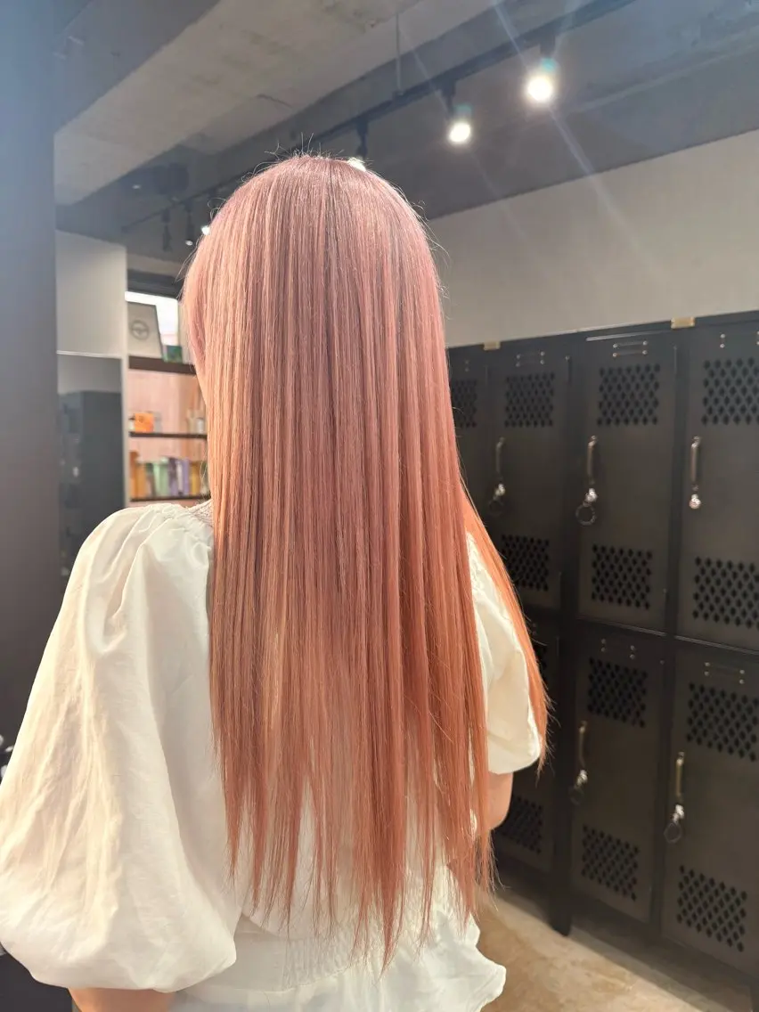 カラー ヘアカラー ルシ🎨/ハイトーン デザイン/個性派のヘアスタイル
