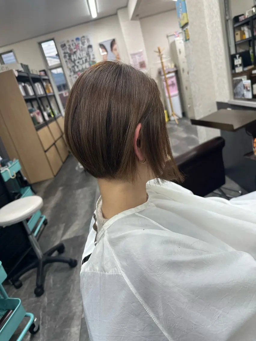 ショート エンゼルス美容室斉間 圭司のヘアスタイル