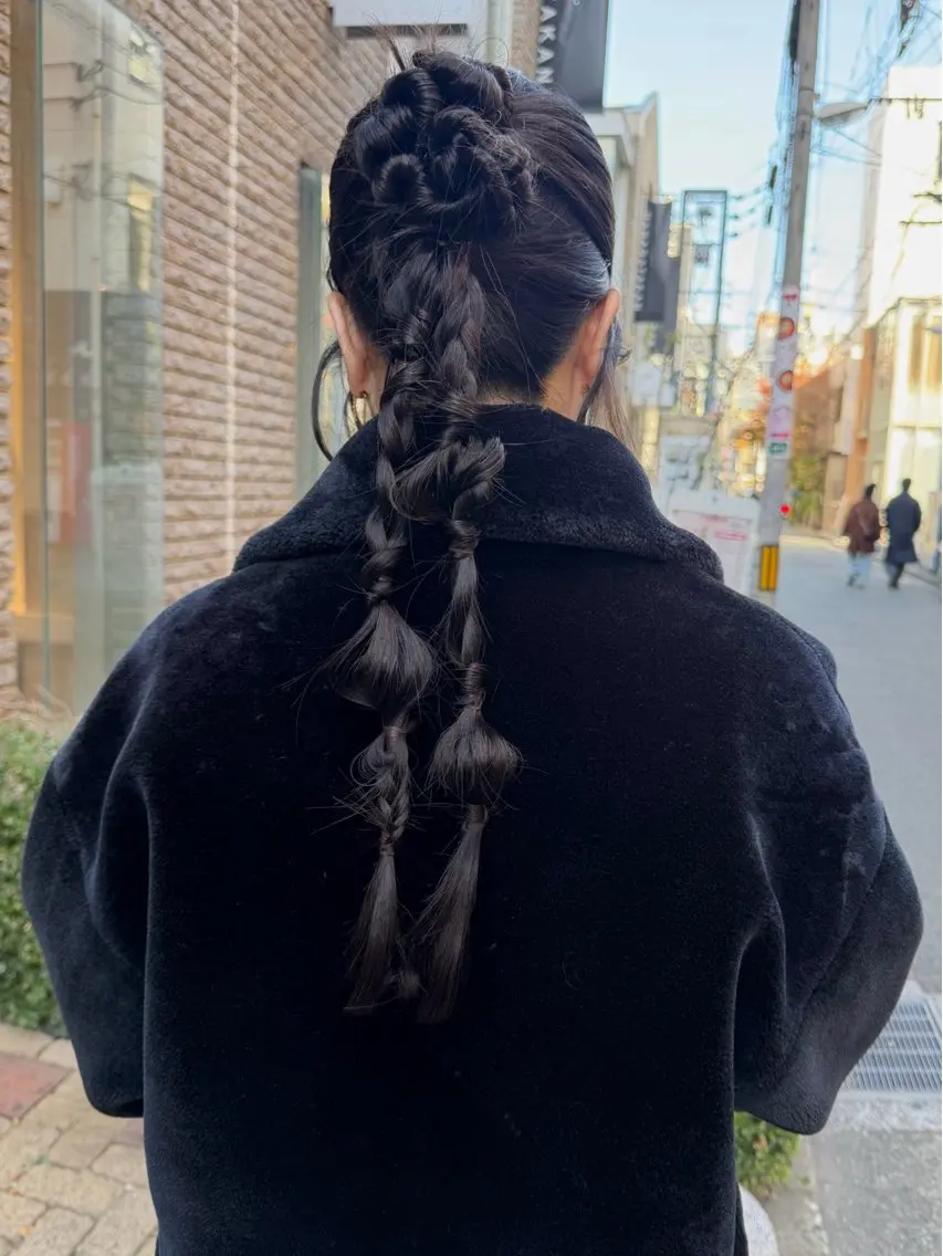 ロング 蘭々/レイヤーカット /ナチュラルヘアのヘアスタイル