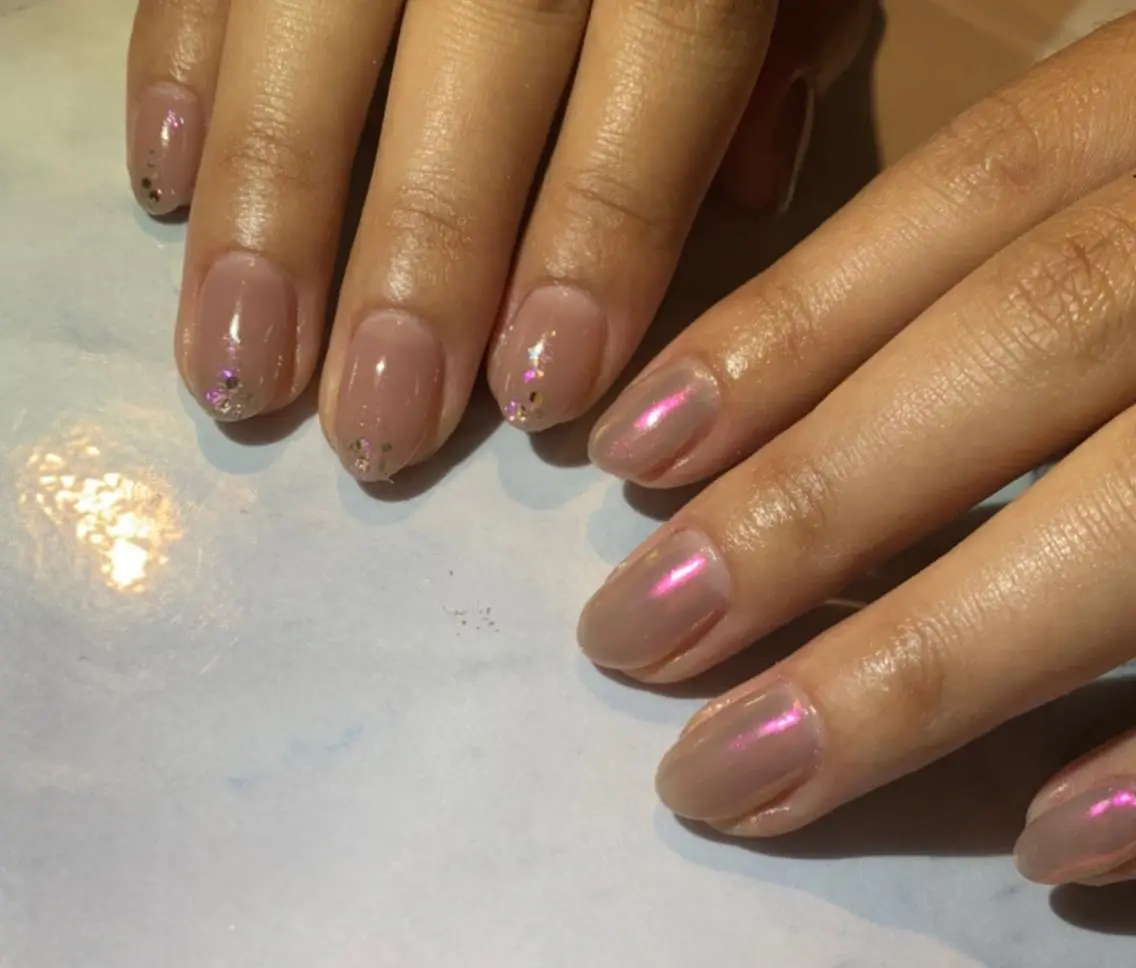 ネイル ラメ(グリッター) Lino+ ネイル&よもぎ蒸しのネイルデザイン