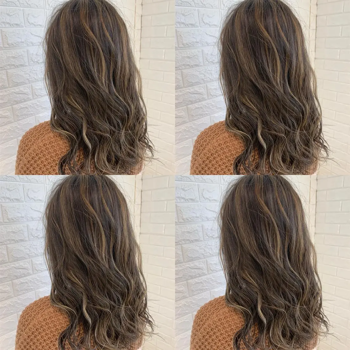 ロング カラー ハイライトカラー ハイライト ヘアカラー ハイトーン/ブリーチ 山崎　悠次のヘアスタイル