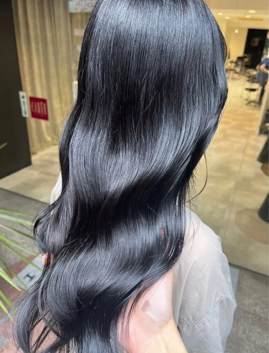 【💡ライトコース💡】毎月のメンテナンスにおすすめ✨️✨️  潤いカラー＋前処理tr🫧の写真