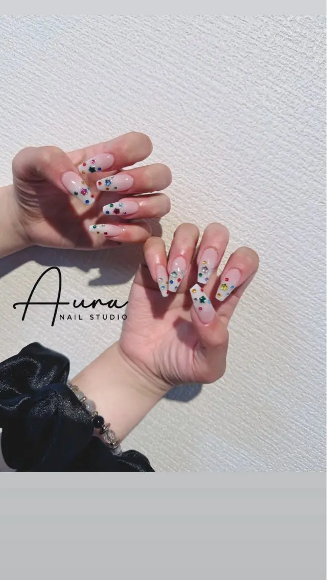 ネイル ハンドネイル Aura Nail HanNaのネイルデザイン