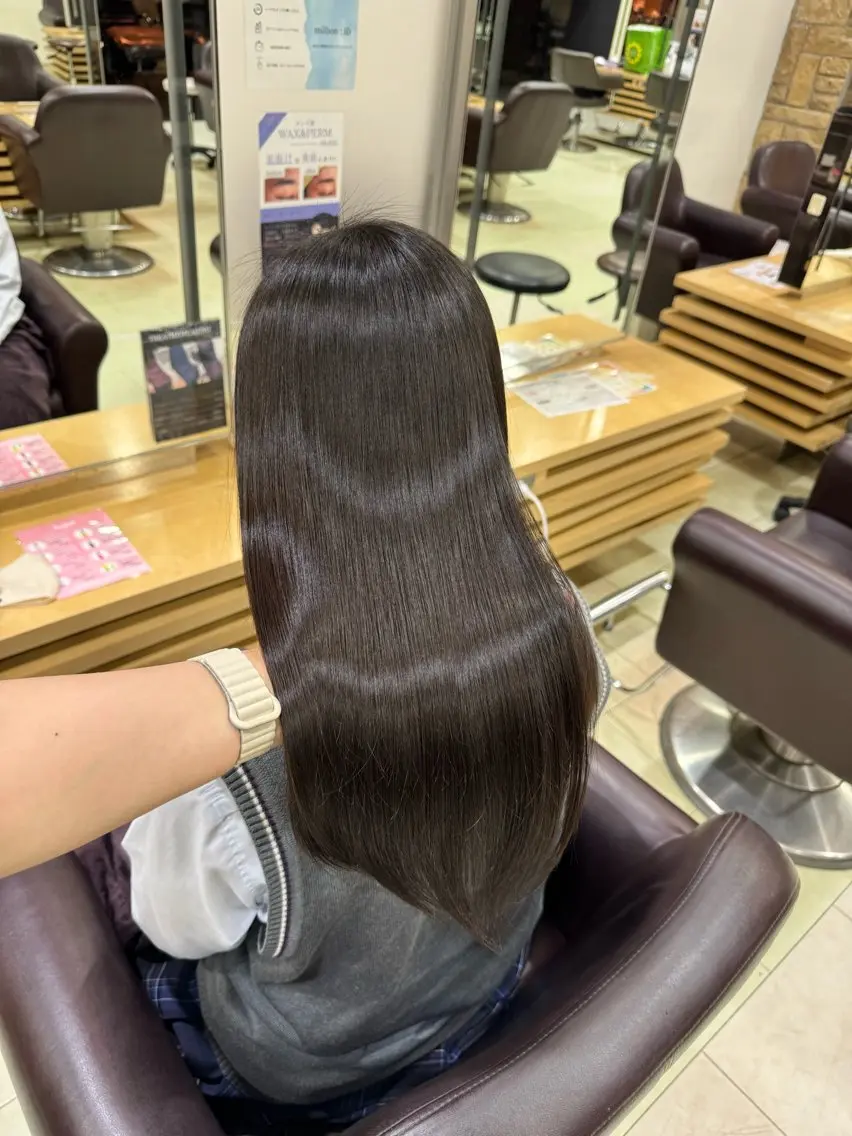ロング トリートメント ヘアセット/透明感 カラー/あんりんのその他イメージ