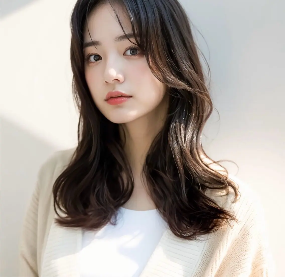 ロング カラー トリートメント コウ チホウのヘアスタイル
