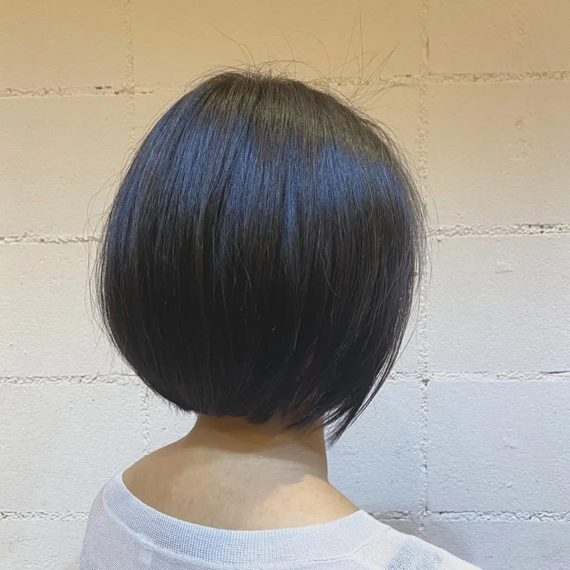 ショート カラー 田中 恭子のヘアスタイル