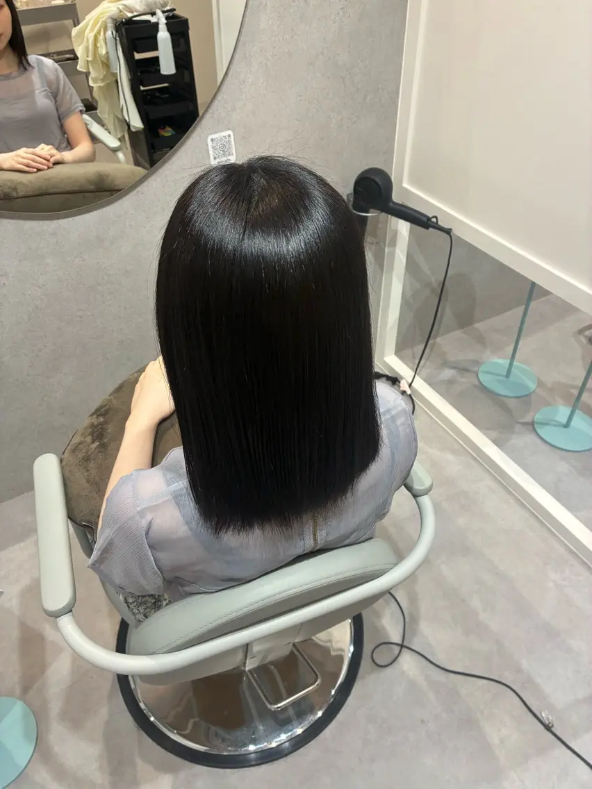 カット髪質改善ストレートトリートメント✨️の写真