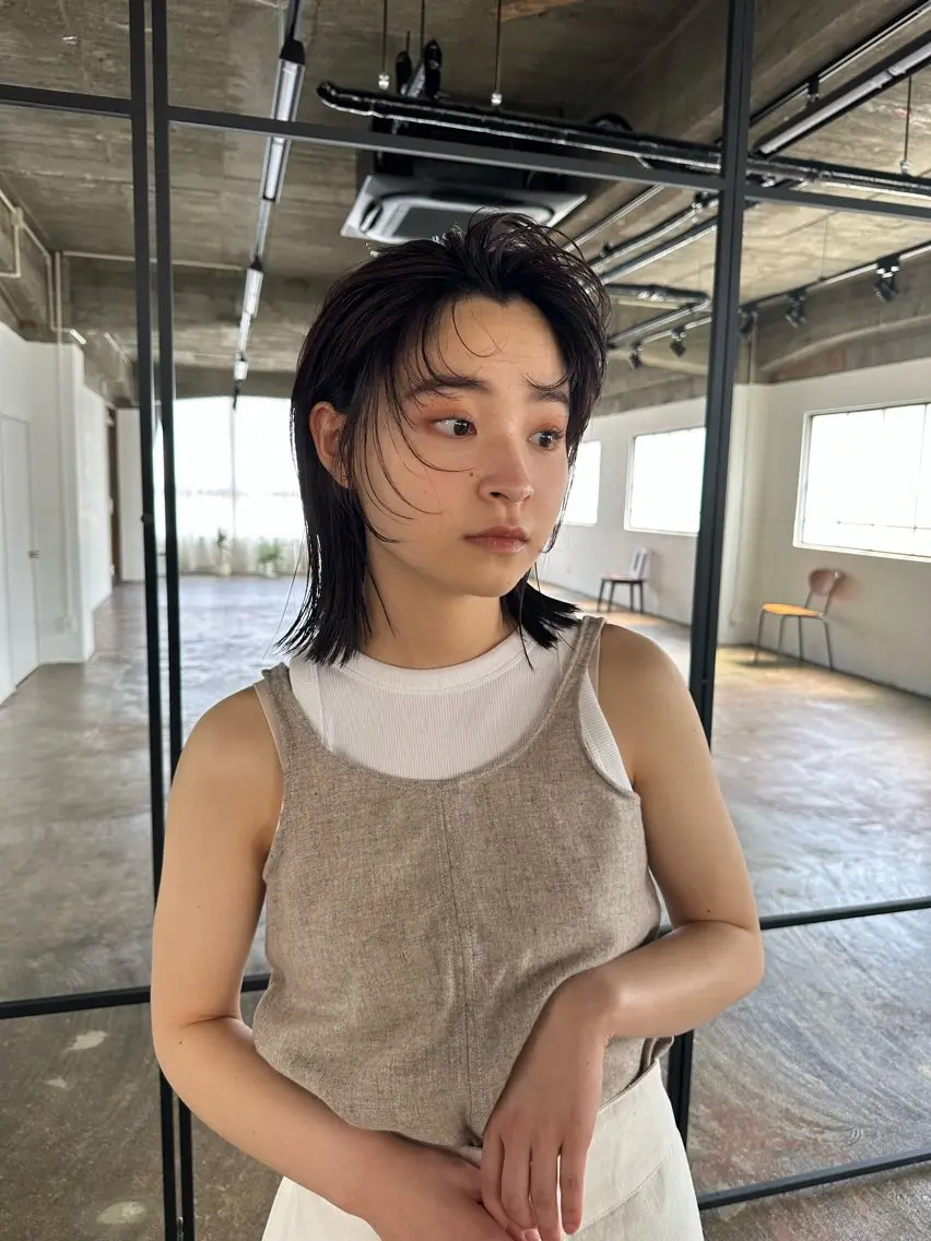 ミディアム 鈴木 つかさのヘアスタイル