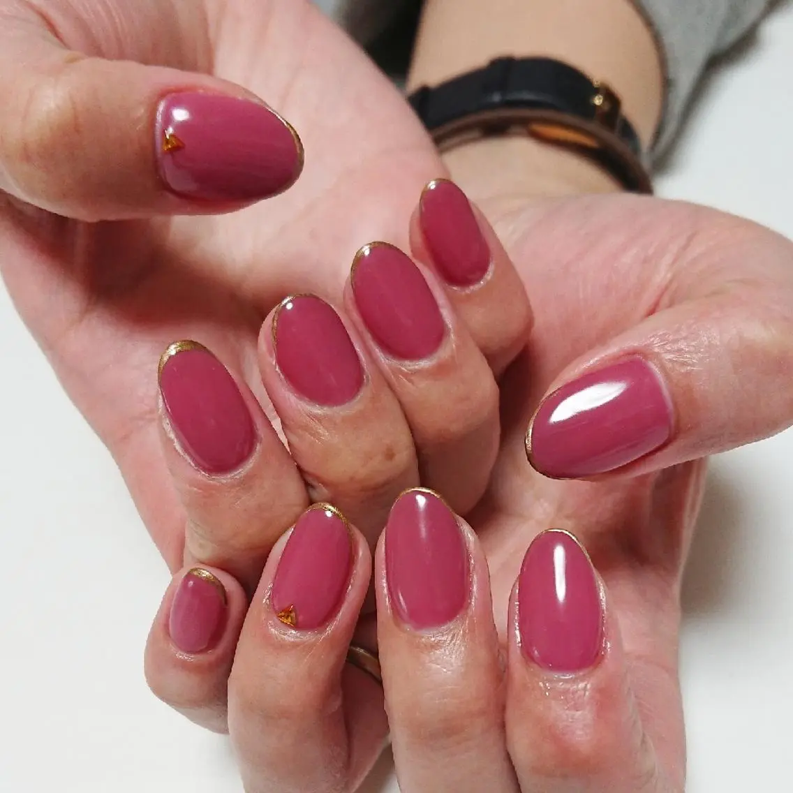 ネイル フレンチネイル ハンドネイル Lilith Nailのネイルデザイン
