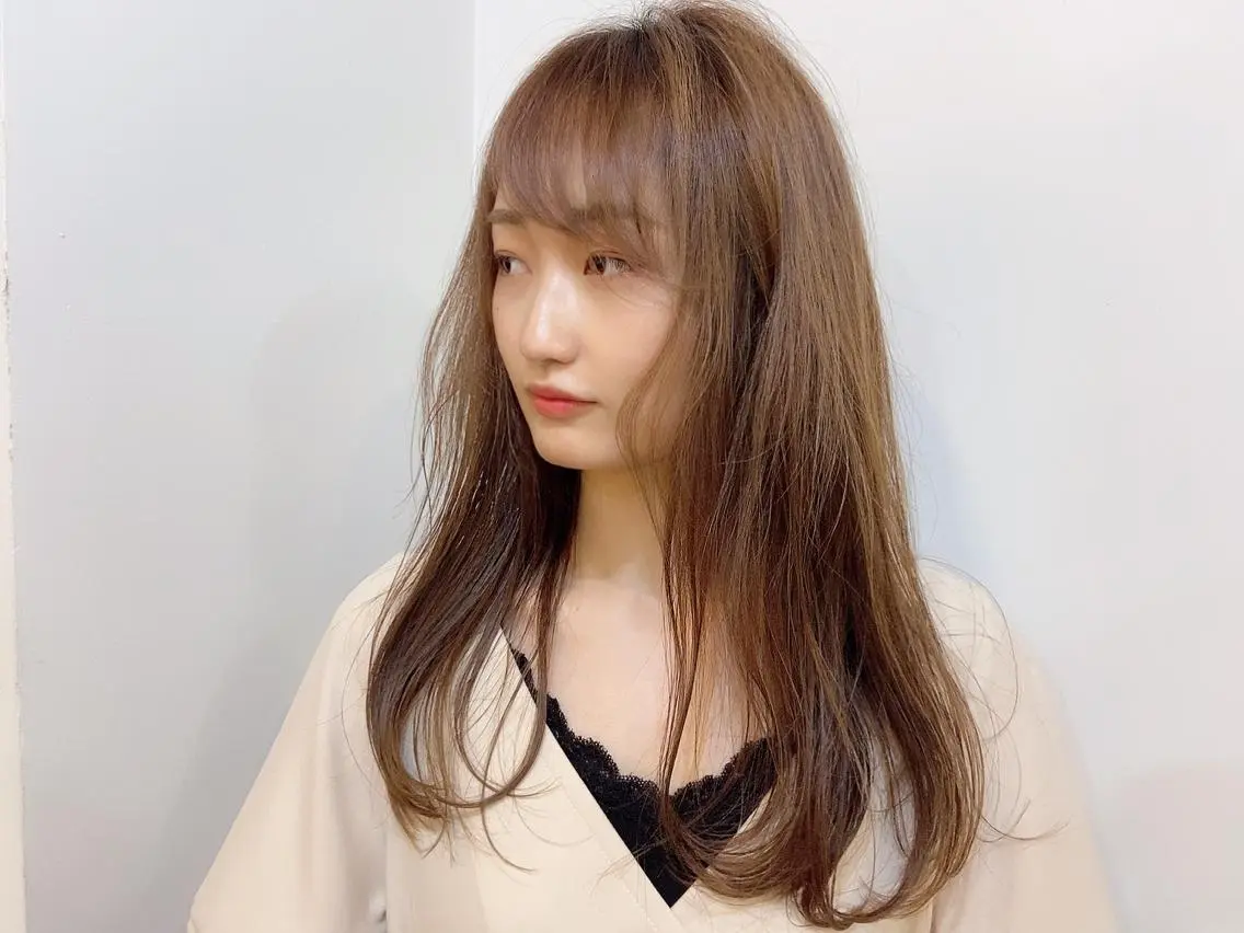 ロング ハイライト ヘアカラー 🌼志岐 恵🌼のヘアスタイル