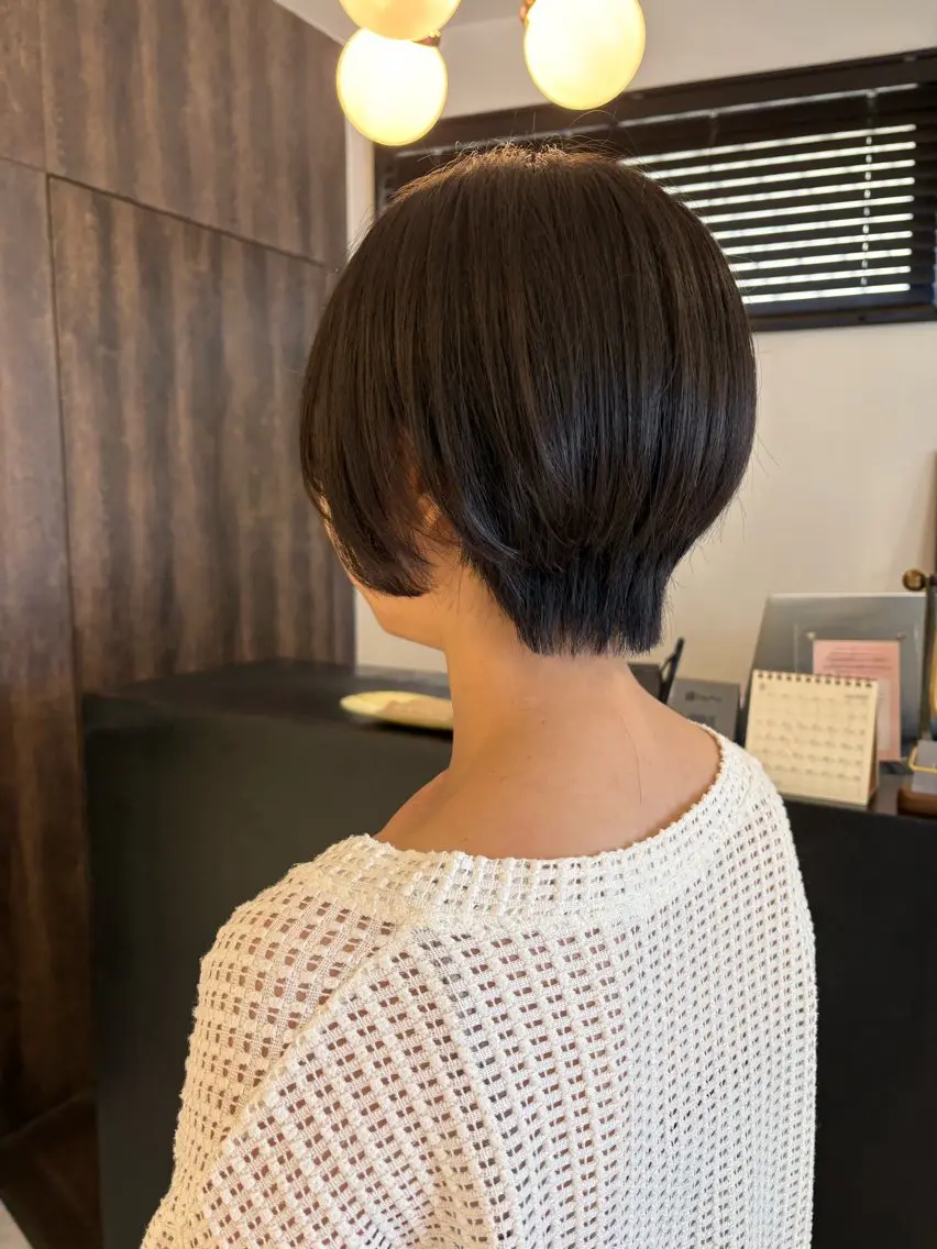 ショート 西野 優夏のヘアスタイル