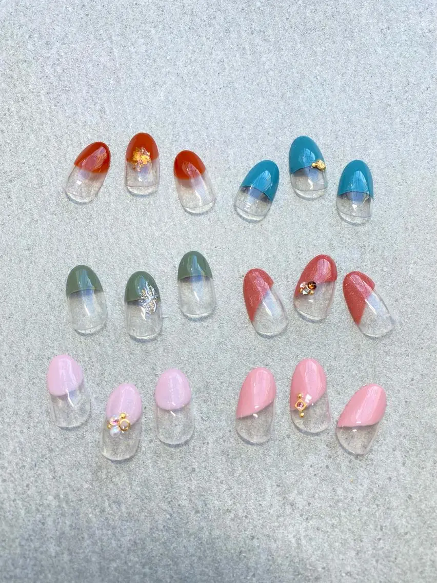 変形フレンチ(オフあり)☆パラジェル使用の写真
