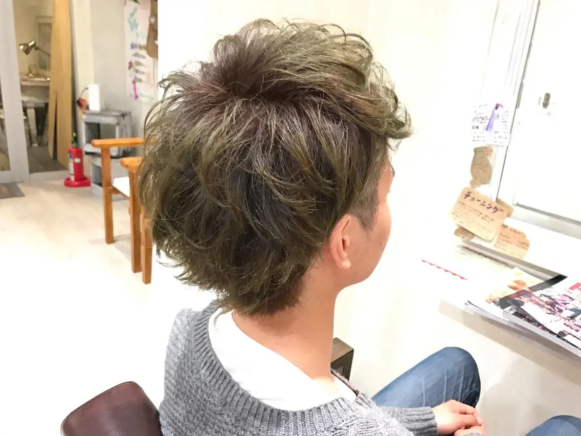 ショート メンズ ツーブロック メンズ指名多数!! 田島史也のヘアスタイル