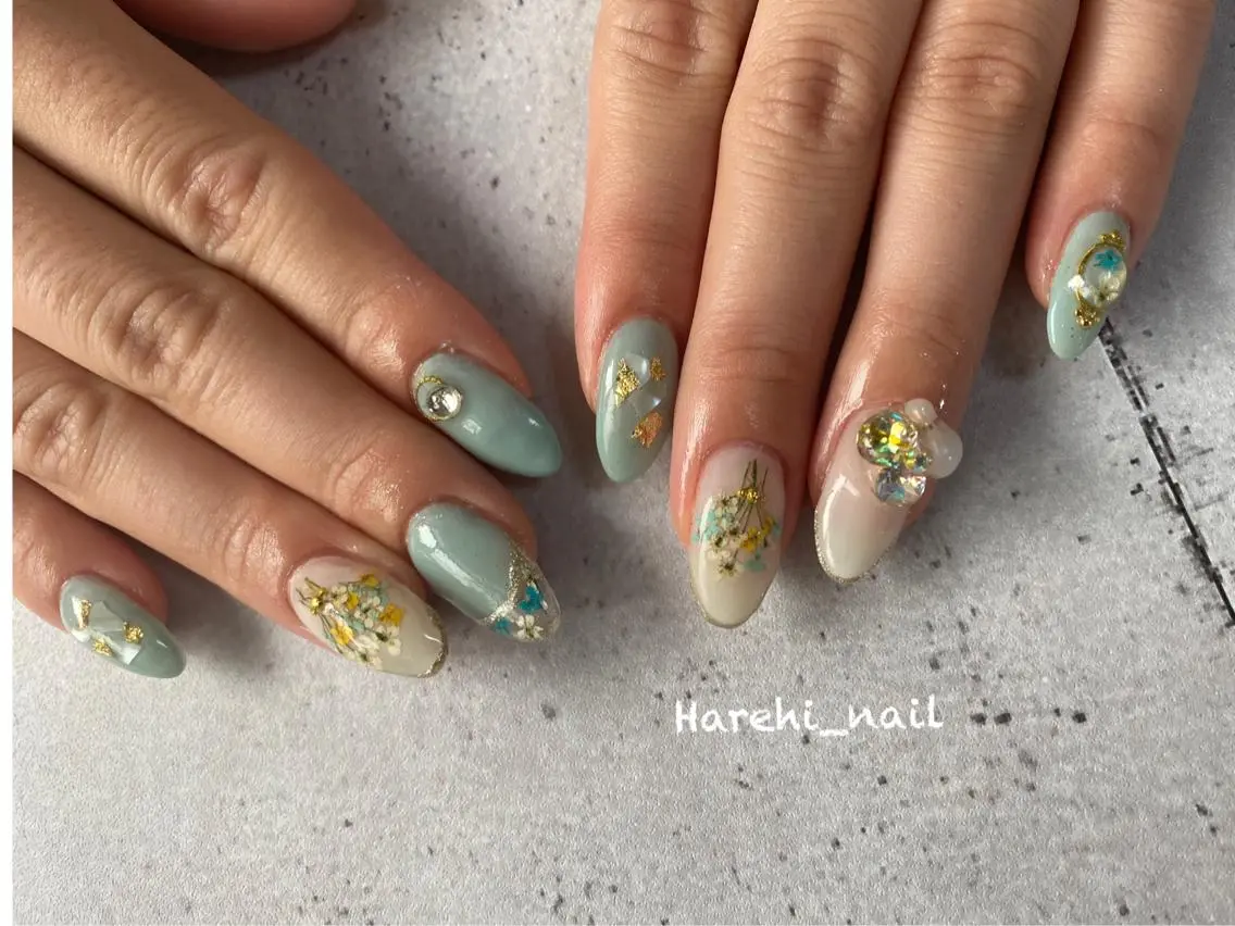 ネイル ハンドネイル Harehi_ nailのネイルデザイン