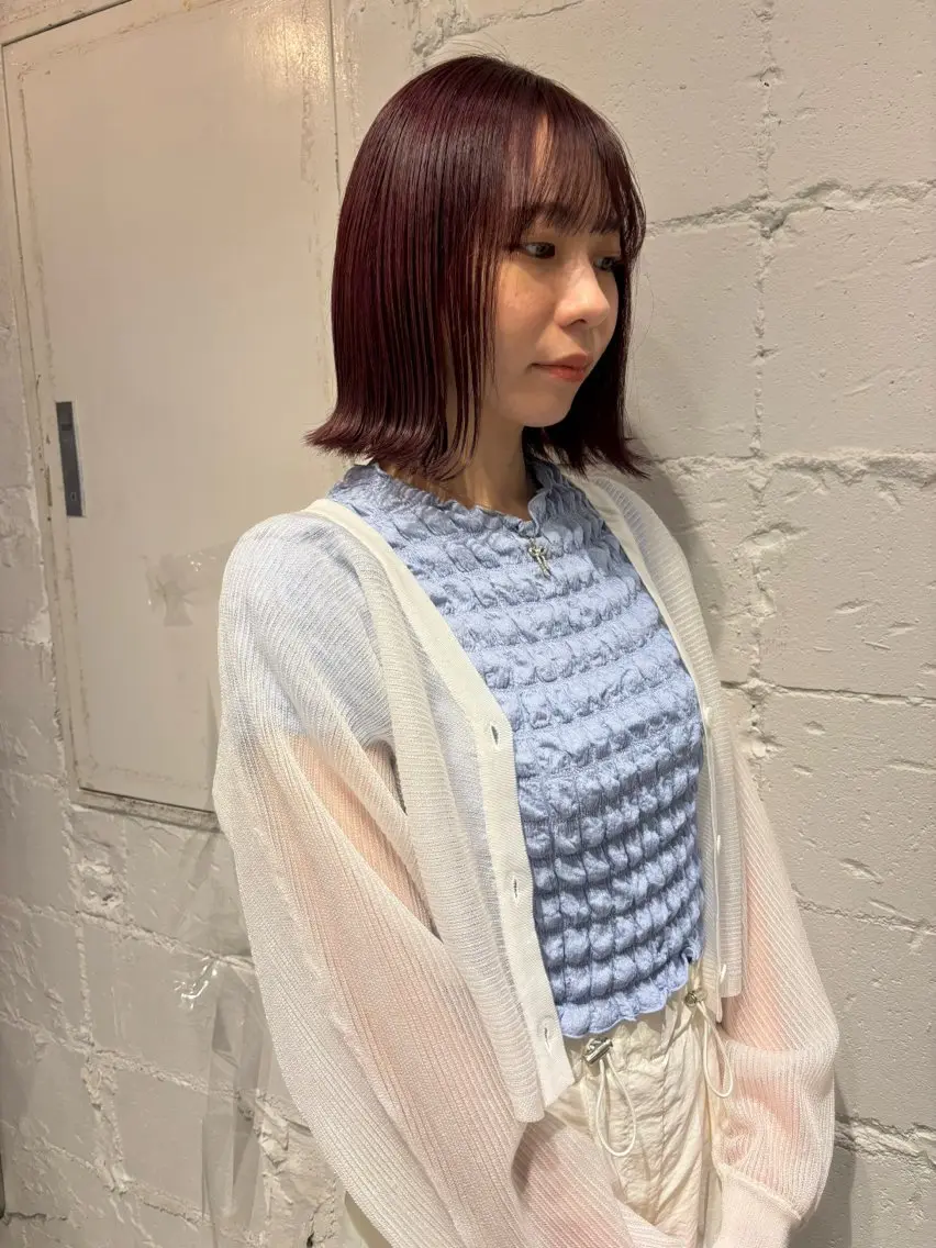 ショート カラー ブリーチ ravens代表 ヒロムのヘアスタイル