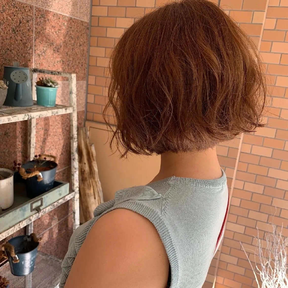 ミディアム カラー ヘアアレンジ マツエク・マツパ ブラウンカラー 透明感カラー カラーマツエク ナチュラル 🪞🫧豊田美優/ まつげパーマ🫧🪞のマツエク・マツパデザイン