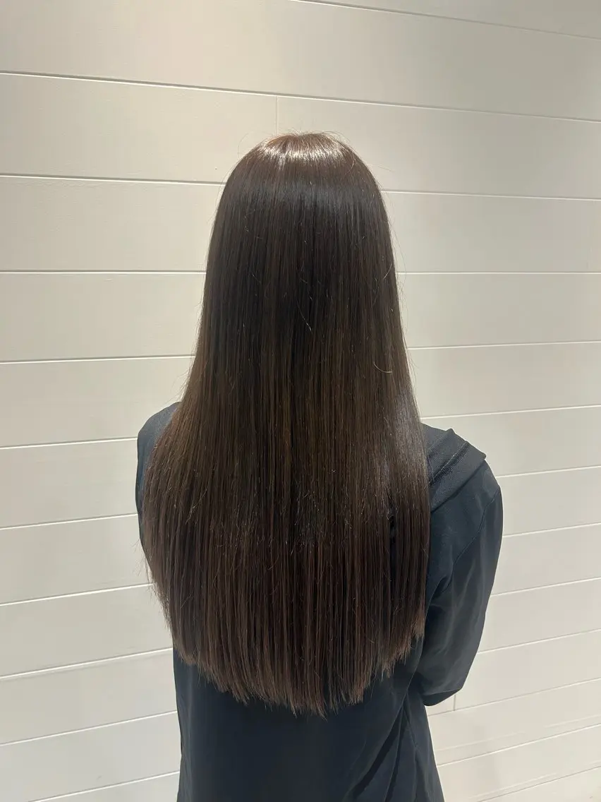 ロング エクステ エクステ 【シールエクステ/透 明感カラー】さくらのヘアスタイル