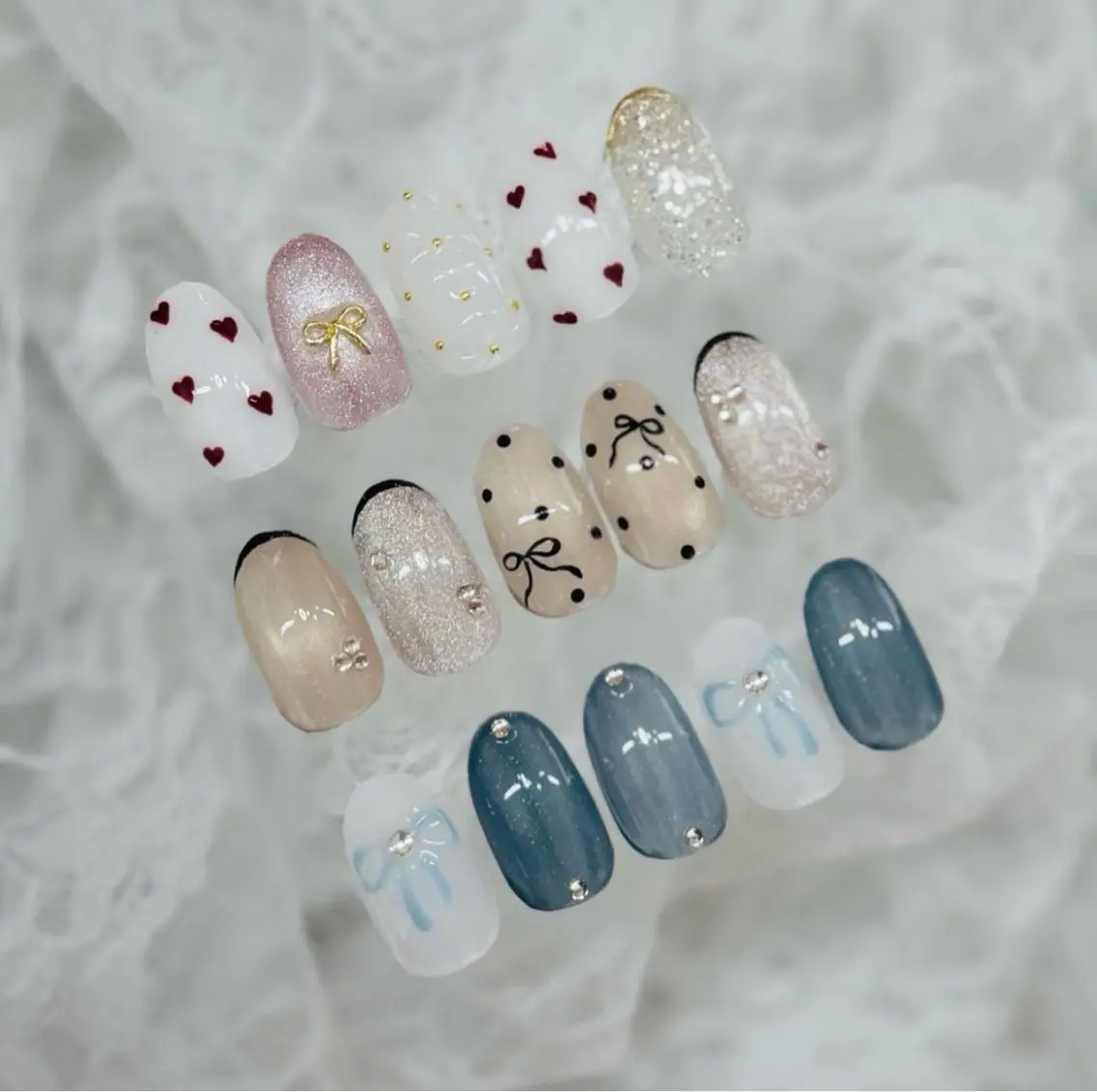 🌼自爪フィルイン🌼サンプル定額アートコース💅🏻の写真