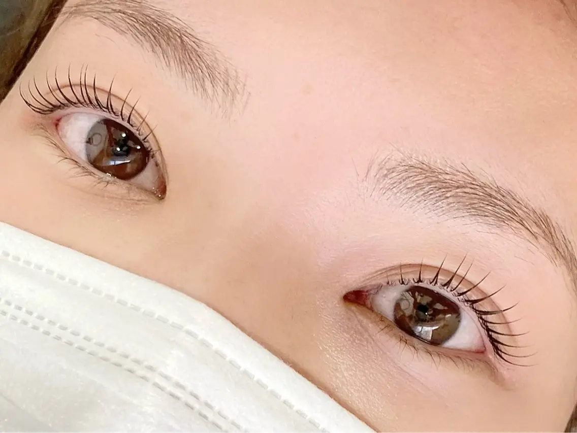 マツエク・マツパ パリジェンヌラッシュリフト 一重×まつ毛パーマ Y.eyelash 赤羽/志茂のマツエク・マツパデザイン
