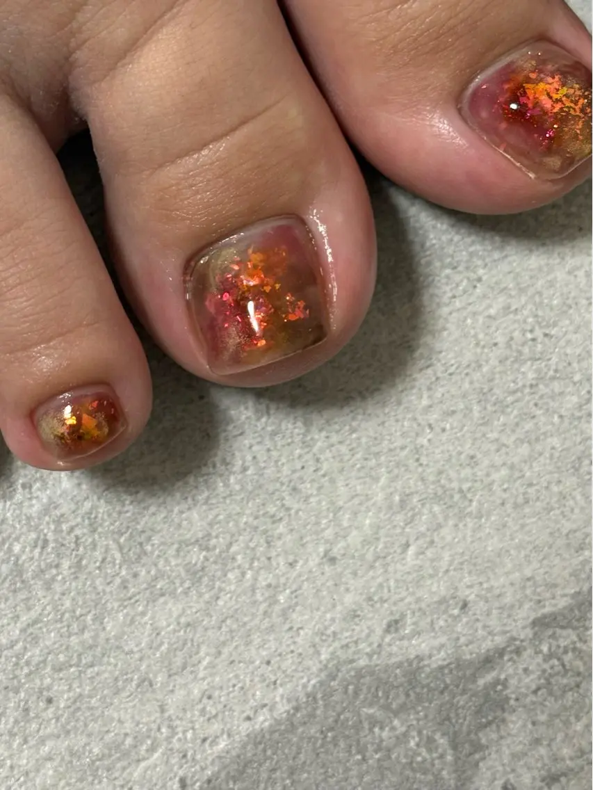 ネイル フットネイル FIORITURA Maikoのネイルデザイン