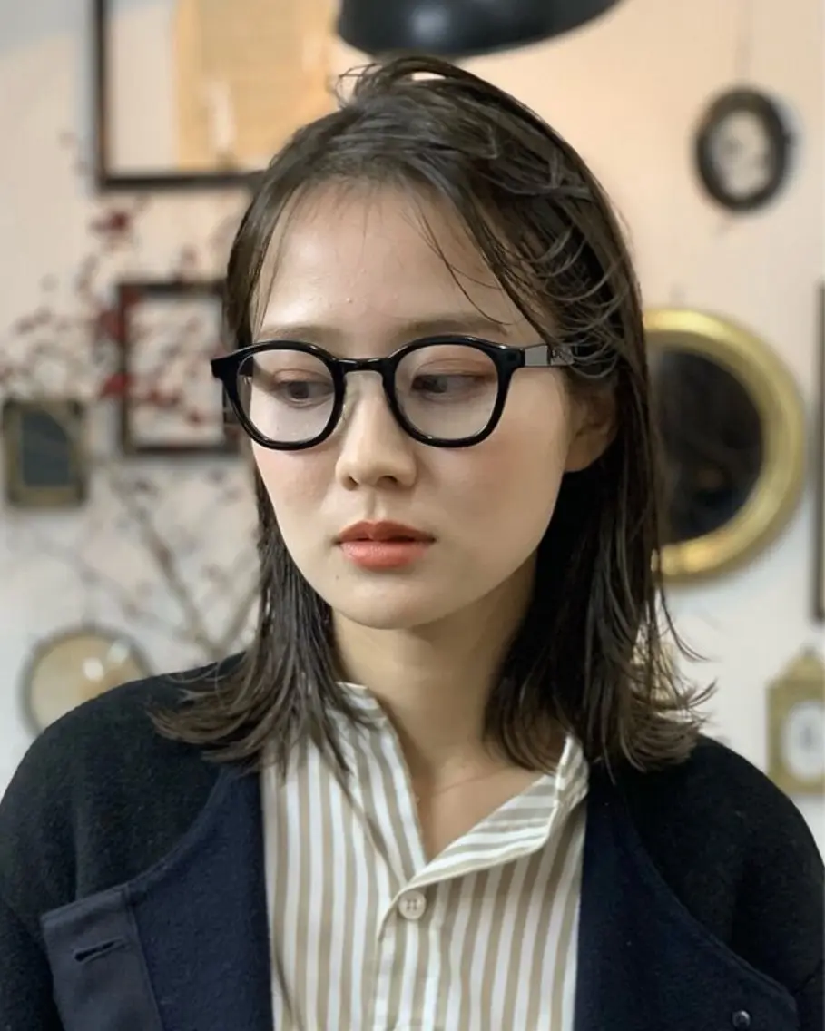 ミディアム カラー 【La rica】 midukiのヘアスタイル