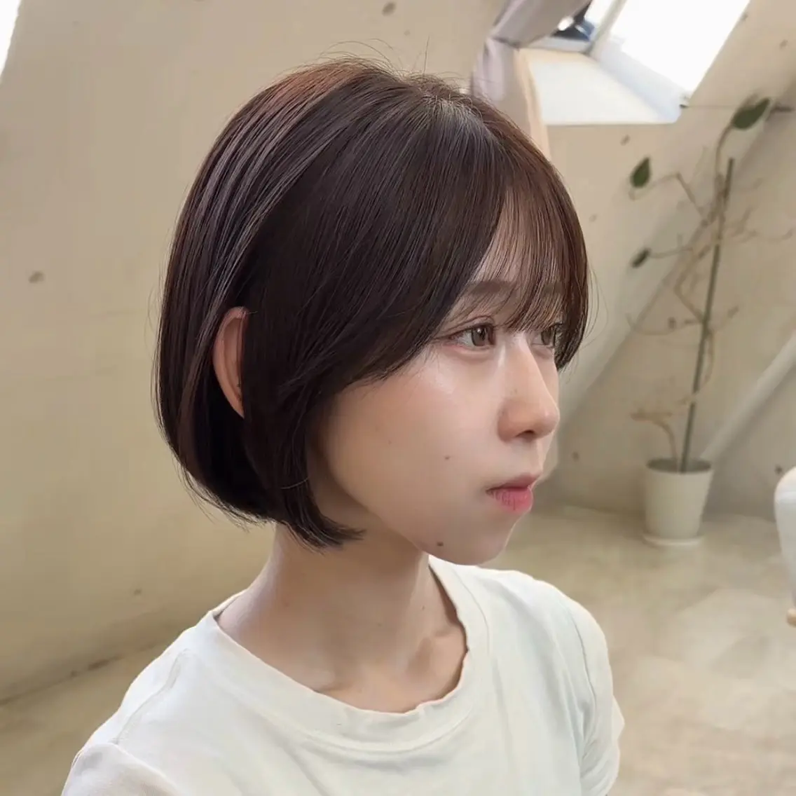 ショート カット ヘアカラー トリートメント きら🎀ボブ/ 透明感カラーのヘアスタイル