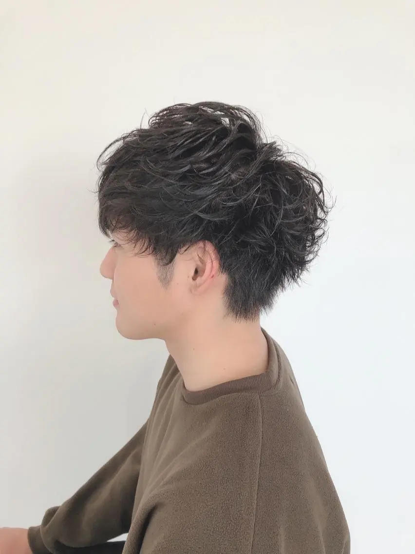 メンズカット&ケアパーマの写真