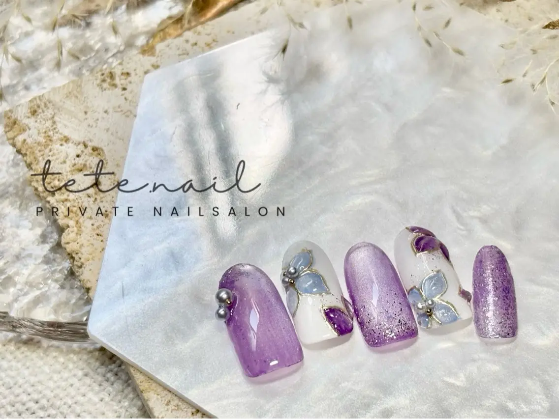ネイル ハンドネイル tete. nailのネイルデザイン