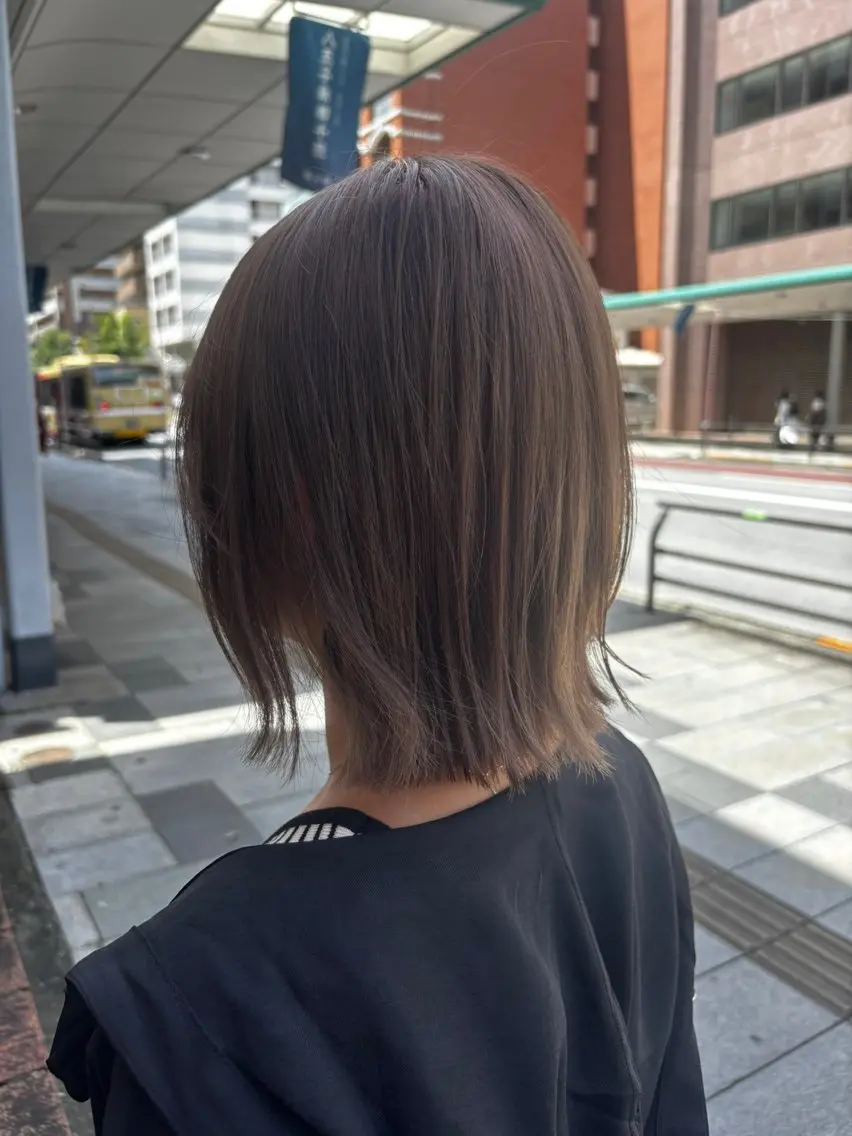 ミディアム 大人可愛い🧸 艶髪✨かおるのヘアスタイル