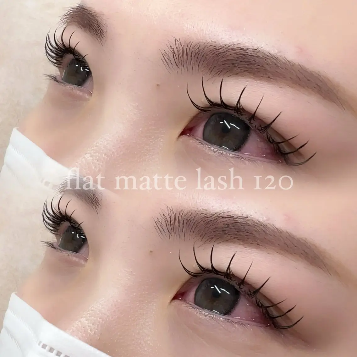 マツエク・マツパ フラットラッシュ マツエク Eyelist Rio ♡のマツエク・マツパデザイン