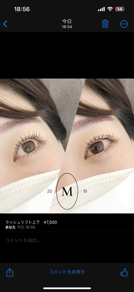 マツエク・マツパ M eyelashのマツエク・マツパデザイン