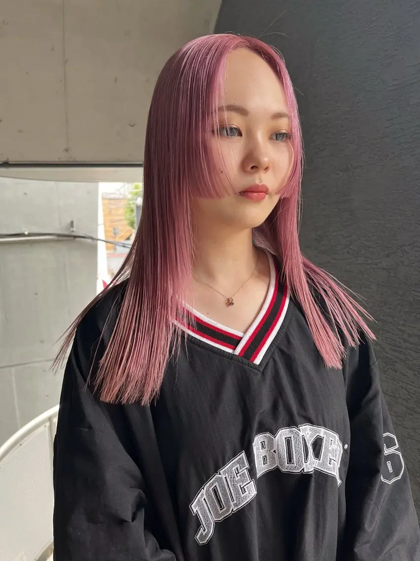 ✨期間限定✨カラー支持率No.1🌈ケアブリーチダブルカラー　クリアなカラーから曖昧な色味まで☺️[表参道]の写真