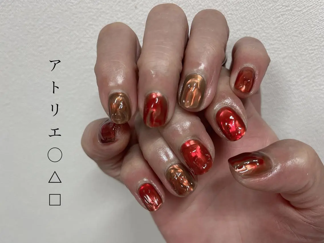 ネイル ハンドネイル アトリエ ○△□のネイルデザイン