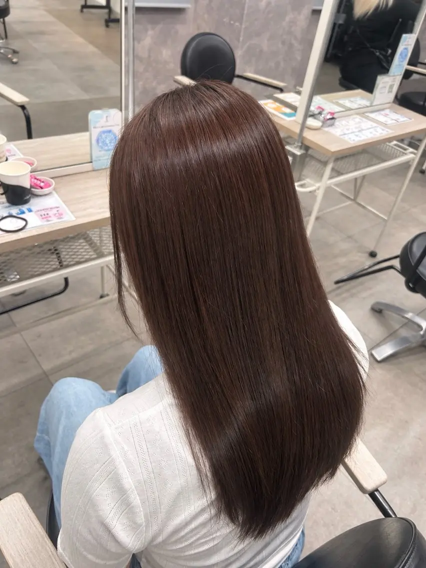 ロング カラー 🤎透明感カラー 🤎🧸ちひろのヘアスタイル