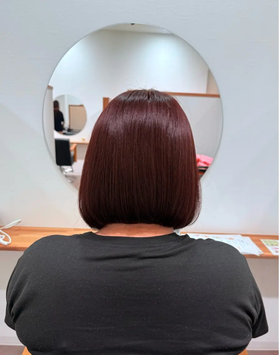 ショート ピンクブラウン iroN 小泉 俊太のヘアスタイル
