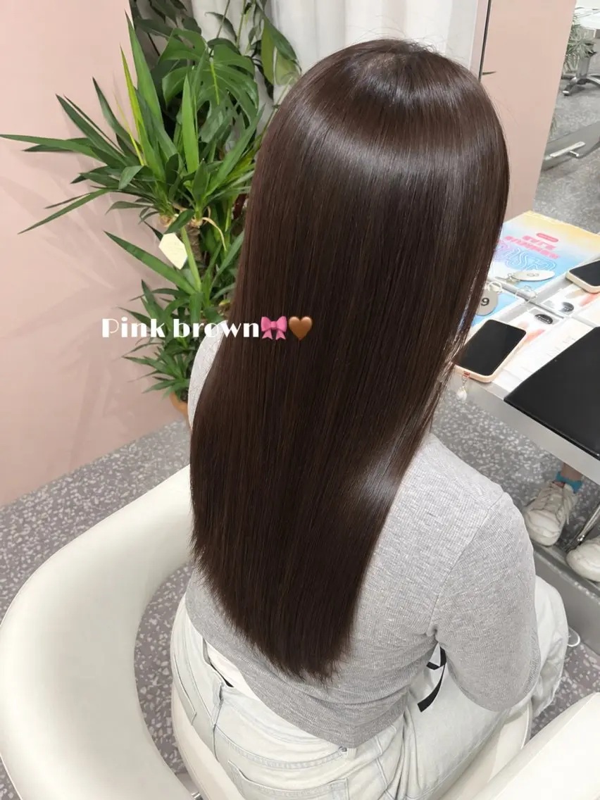 カラー ヘアカラー 髪質改善/西宮北口/ 植田梨緒のヘアスタイル