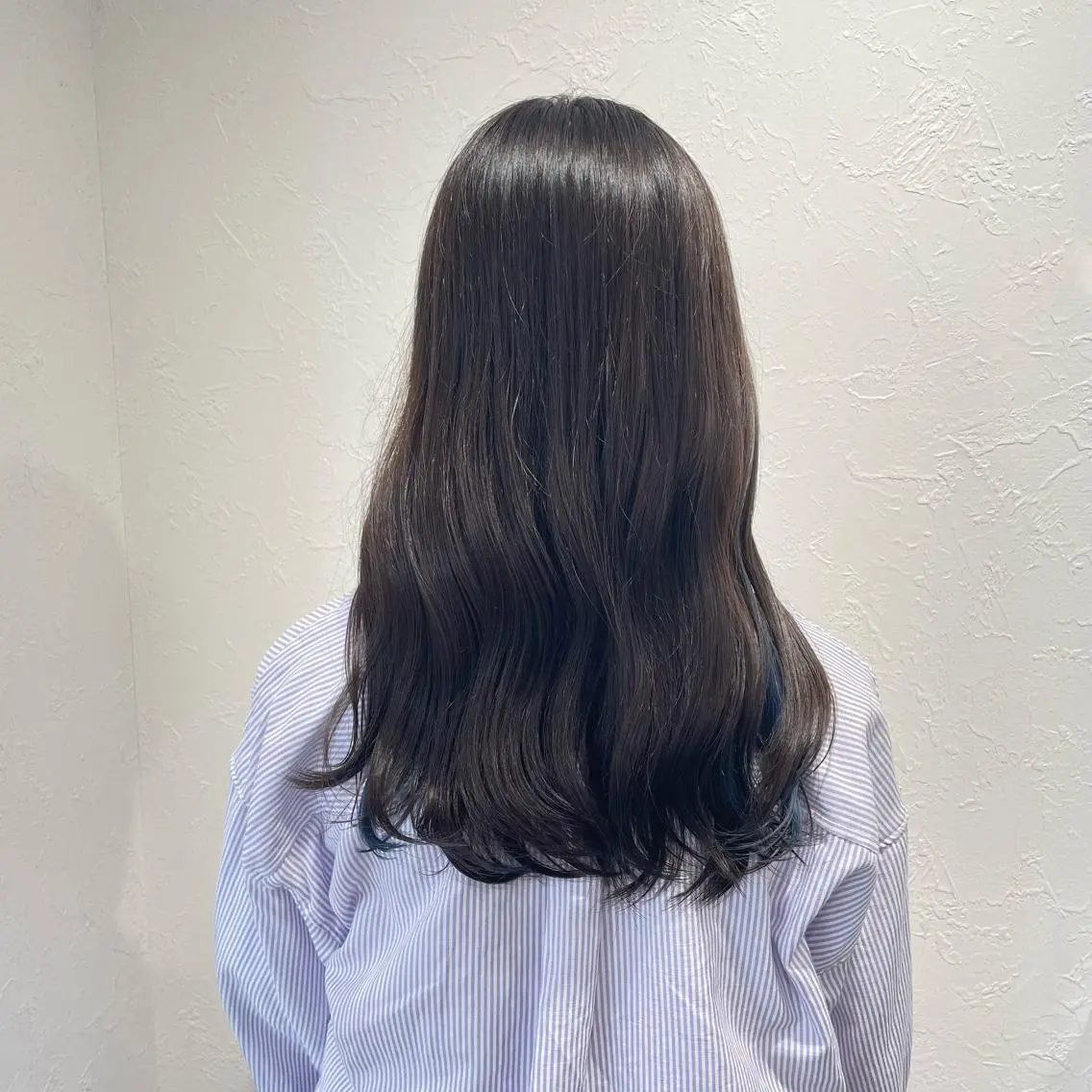 セミロング カラー ヘアカラー トリートメント shiho .のヘアスタイル