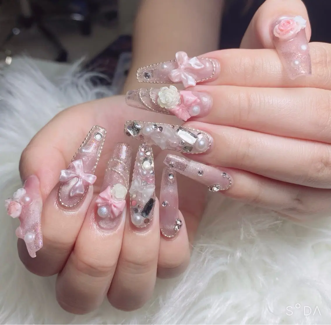 ネイル アートネイル 持ち込み ワンホンネイル ハンドネイル Lenie Shinjukuのネイルデザイン
