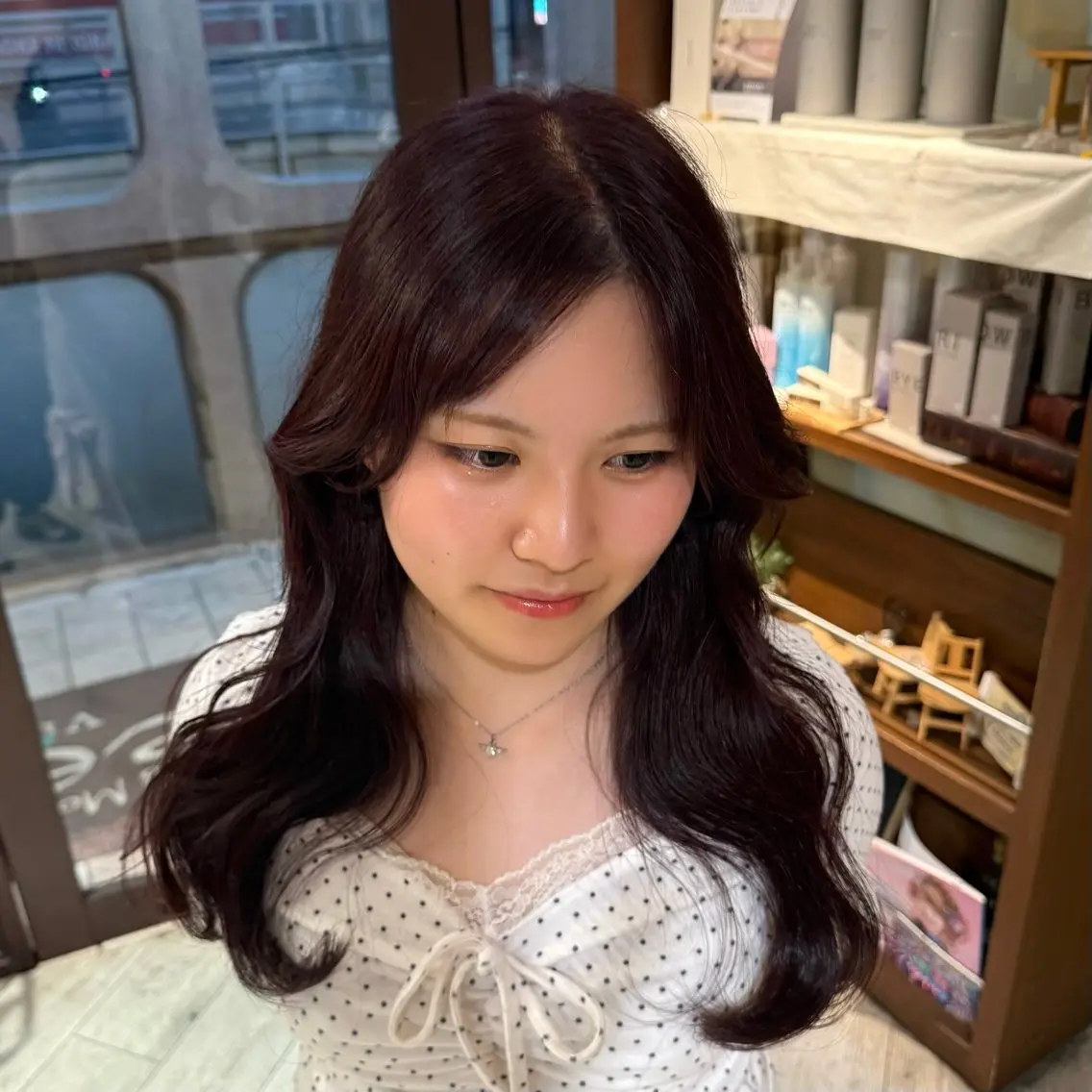 ロング カラー ピンクカラー 𐙚 ꜱᴀɴᴀ 𐙚のヘアスタイル