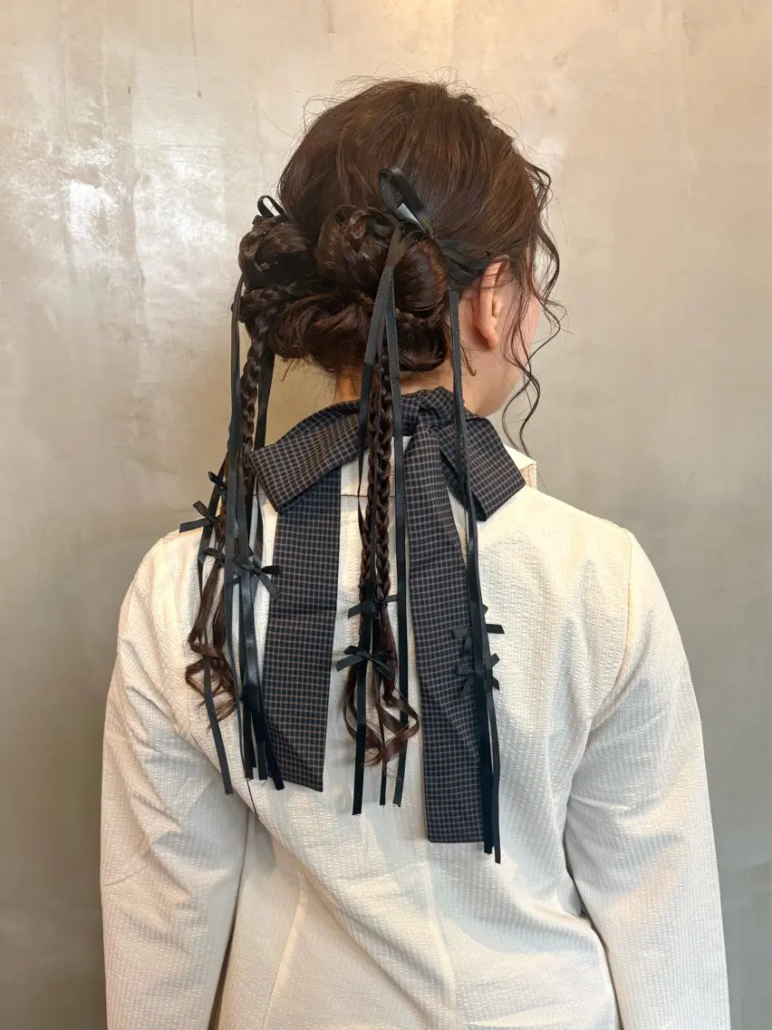 ロング ヘアアレンジ umu. :)chisakiのヘアスタイル