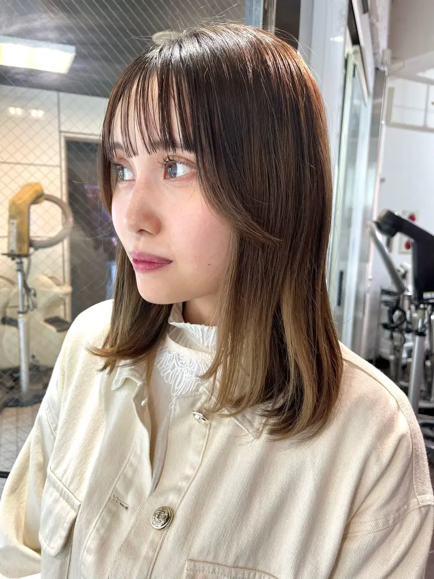 🇰🇷前髪＆顔周りカット➕メンテナンスカット🇰🇷の写真