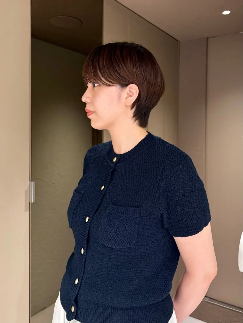 ショート ショートヘア rino🤍 恵比寿レイヤーカットのヘアスタイル