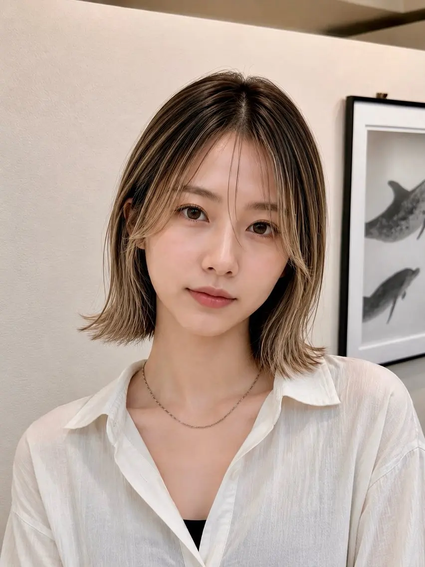 ミディアム kurumi ♡のヘアスタイル