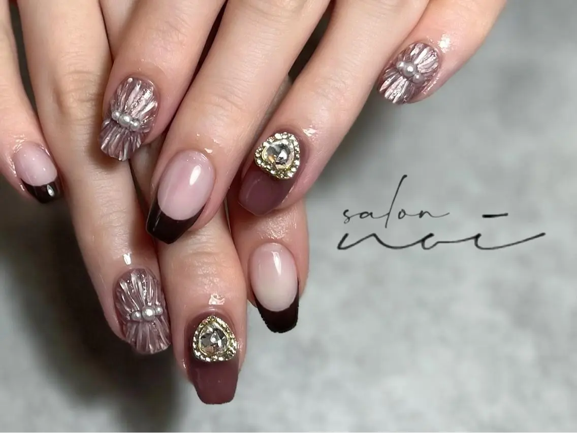 ネイル ハンドネイル salon noiのネイルデザイン