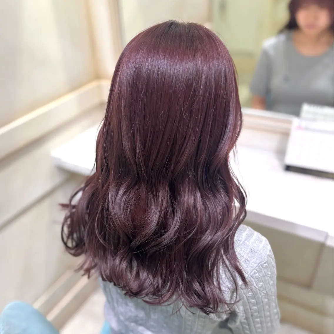 ロング カラー カット ヘアカラー トリートメント 透明感カラー/ kazusaのヘアスタイル