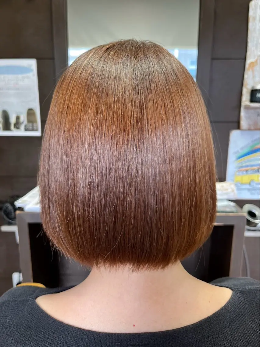 ショート カラー 髪質改善 縮毛矯正 縮毛矯正/髪質改善 特化》YUMEKIのヘアスタイル