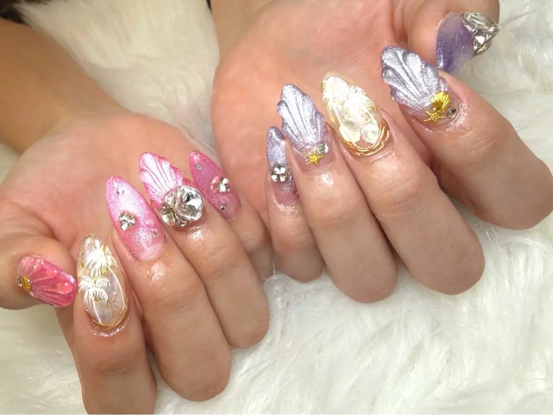 ネイル Li'leaNail AINAのネイルデザイン