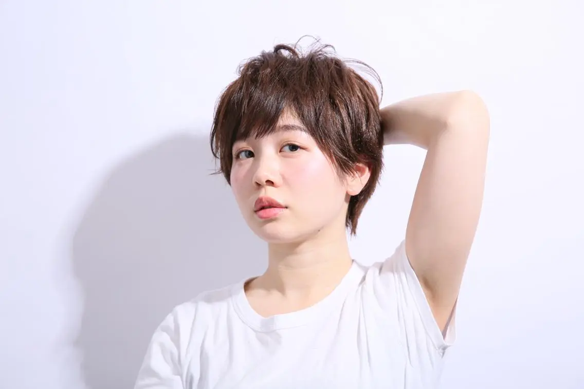 🌟【女性限定】🌟カットモデル無料＋トリートメント【写真のようなベリーショートスタイル限定】平日限定⚠️注意事項必読の写真